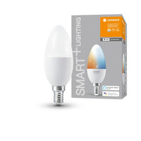 LEDVANCE Wifi SMART+ LED Lampe Kerze Tunable Weiß (ex 40W) 5W / 2700-6500K E14