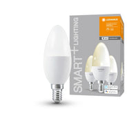 LEDVANCE Wifi SMART+ LED Lampe Kerze dimmbar (ex 40W) 5W / 2700K Warmweiß E14 3er