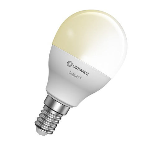 LEDVANCE Bluetooth SMART+ Mini bulb LED Lampe dimmbar (ex 40W 5W / 2700K Warmweiß E14