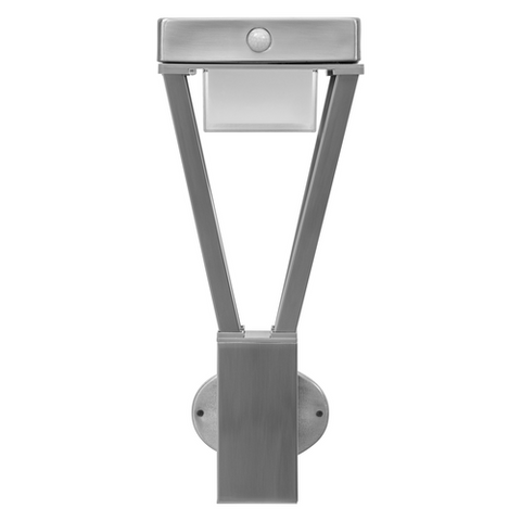 LEDVANCE ENDURA STYLE SOLAR BOUQUET LED Wandleuchte mit Sensor 6W / 3000K Warmweiß grau