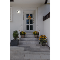 LEDVANCE Wand- und Deckenleuchte LED: für Wand, ENDURA STYLE DISC / 8 W, 220…240 V, Warm weiß, 3000 K, Gehäusematerial: Edelstahl, IP44-Außenwandleuchten-LEDVANCE Shop