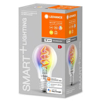 LEDVANCE Wifi SMART+LED Filament Lampe dimmbar, RGB- & Lichtfarbe änderbar E27
