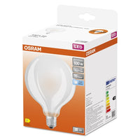 OSRAM LED Retrofit CLASSIC GLOBE95 Lampe matt (ex 100W) 11W / 4000K Kaltweiß E27