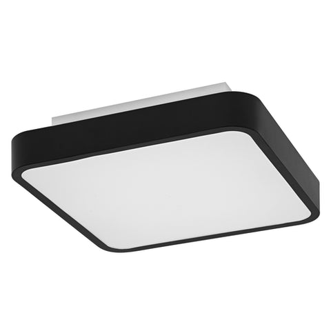 LEDVANCE Wifi SMART+ ORBIS BACKLIGHT LED Deckenleuchte RGBW mehrfarbig 35x35cm Tunable Weiß 28W / 3000-6500K schwarz