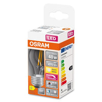 OSRAM FILAMENT LED-Lampe LED SUPERSTAR+ CL P FIL 40 dim 3,4W/940 E27 CRI90 BOX