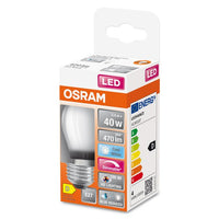 OSRAM FILAMENT LED-Lampe LED SUPERSTAR+ CL P FIL 40 dim 3,4W/927 E27 CRI90 BOX, E27