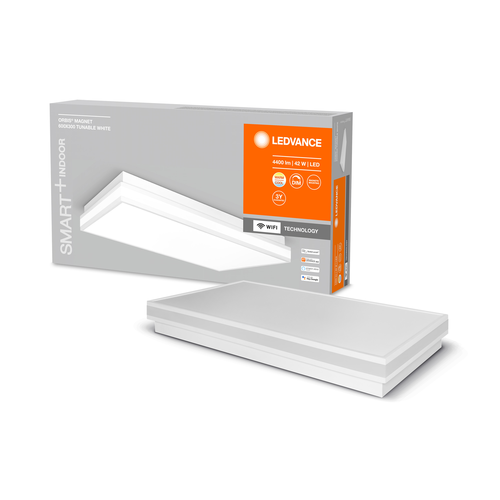 LEDVANCE Wifi SMART+ ORBIS MAGNET LED Deckenleuchte 60x30cm Tunable Weiß 42W / 3000-6500K weiß-Deckenleuchten-LEDVANCE Shop