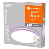 LEDVANCE Wifi SMART+ ORBIS CIRCLE LED Deckenleuchte RGBW mehrfarbig 46cm Tunable Weiß 28W / 3000-6500K weiß