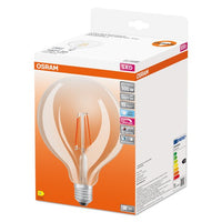 OSRAM Dimmbare FILAMENT LED-Lampe LED SUPERSTAR+ CL GLOBE125 FIL 100 dim 11W/940 E27 CRI90 BOX, E27