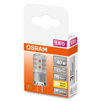OSRAM LED Lampe PIN 12V klar (ex 40W) 4W / 2700K Warmweiß GY6.35