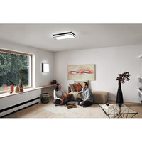 LEDVANCE Wifi SMART+ ORBIS MAGNET LED Deckenleuchte 60x30cm Tunable Weiß 42W / 3000-6500K schwarz