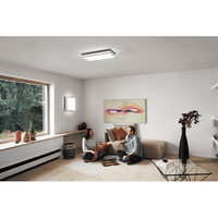 LEDVANCE Wifi SMART+ ORBIS MAGNET LED Deckenleuchte 45x45cm Tunable Weiß 42W / 3000-6500K grau