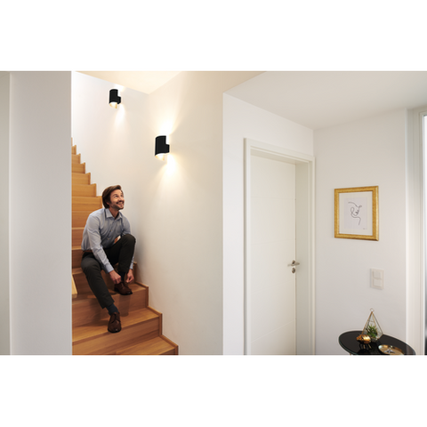 LEDVANCE Wifi SMART+ ORBIS TWIST LED Wandleuchte 23x12,7cm Tunable Weiß 12W / 3000-6500K schwarz