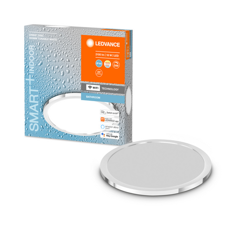 LEDVANCE Wifi SMART+ ORBIS DISC LED Bad Deckenleuchte 30cm Tunable Weiß 18W / 3000-6500K