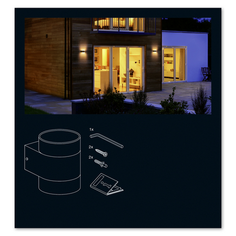 LEDVANCE ENDURA® Style Puck Updown LED Wandleuchte 13 W