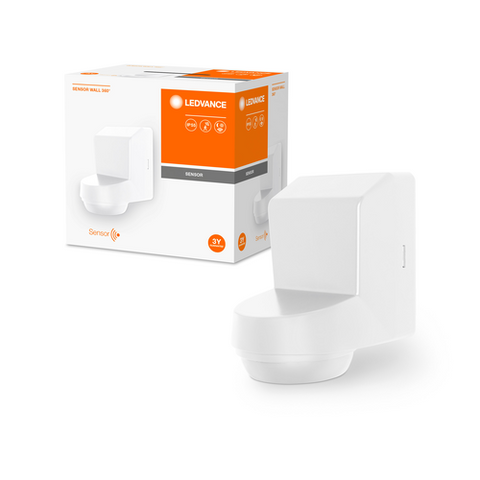 LEDVANCE Sensor Wall Bewegungs-und Lichtsensor 360Grad Weiß