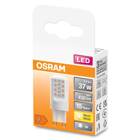 OSRAM LED PIN G9 LED-Lampen mit Retrofit-Stecksockel G9 3.8W