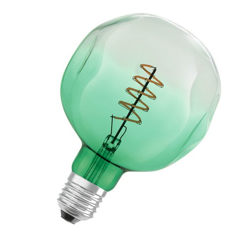 OSRAM Vintage 1906 LED-Lampe, Grüne Tönung, 4,5W, 180lm