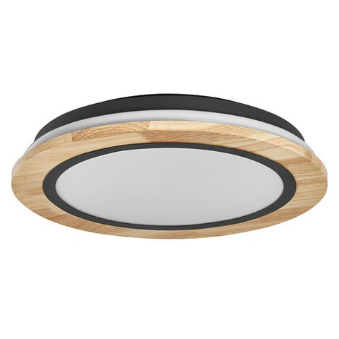 LEDVANCE SMART+ WiFi-Deckenleuchte Wood, 24W, 2950lm, 400mm