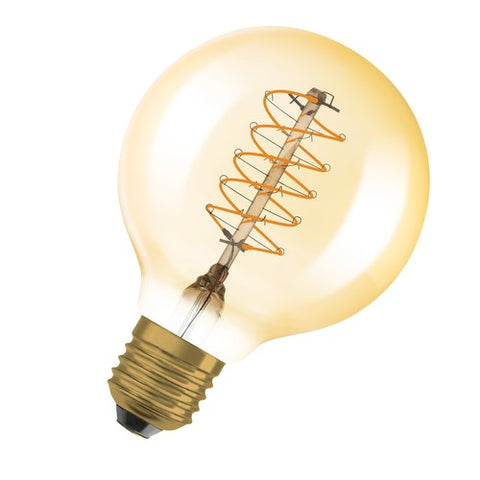 OSRAM Vintage 1906 LED-Lampe, Gold-Tönung, 4,8W, 420lm