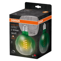 OSRAM Vintage 1906 LED-Lampe, Grüne Tönung, 4,5W, 180lm