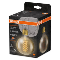 OSRAM Vintage 1906 LED-Lampe, Gold-Tönung, 7W, 600lm