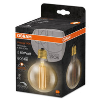 OSRAM Vintage 1906 LED-Lampe, Gold-Tönung, 8,8W, 806lm