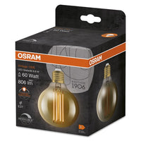 OSRAM Vintage 1906 LED-Lampe, Gold-Tönung, 8,8W, 806lm