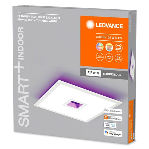 LEDVANCE SMART+ WiFi LED-Panelleuchte, weiß, 24W, 2500lm