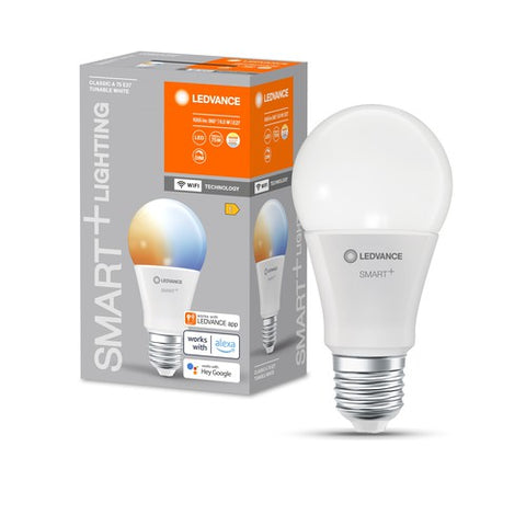LEDVANCE SMART+ WIFI LED-Lampe, Frost-Optik, 9,5W, 1055lm
