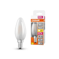 OSRAM Dimmbare LED-Lampe LED SUPERSTAR+ CL B GL FR 40 dim 3,4W/927 E14 CRI90 BOX