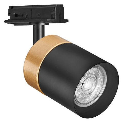 LEDVANCE TRACKLIGHT Schienensystem-Leuchtenkopf, gold/schwarz GU10