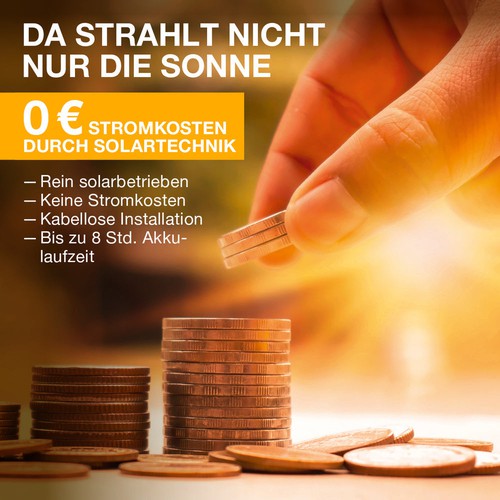 LEDVANCE ENDURA® Style Single Circle Solar LED Wandleuchte mit Sensor 6W / 3000K Warmweiß-Wandleuchten-LEDVANCE Shop