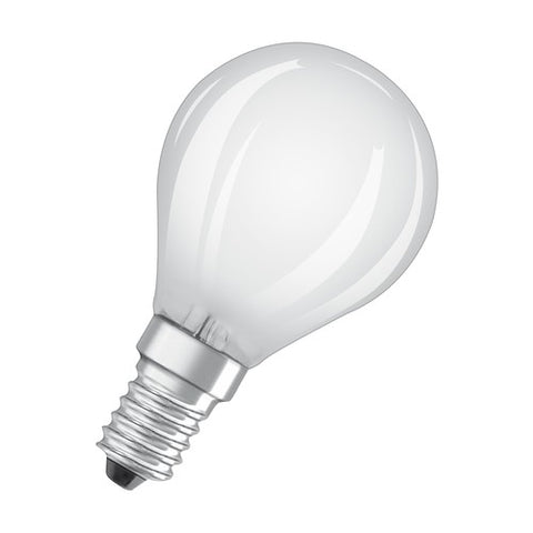 OSRAM LED Base LED Lampe matt (ex 40W) 4W / 2700K Warmweiß E14 3er Pack