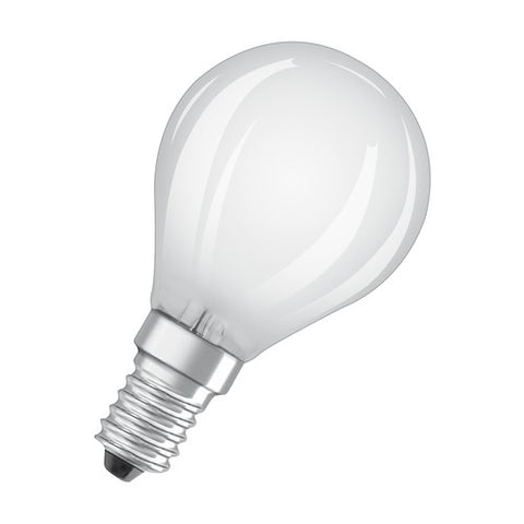 OSRAM Retrofit Classic P LED Lampe matt (ex 40W) 4W / 4000K Kaltweiß E14