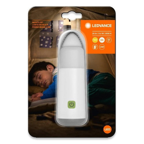 LEDVANCE NIGHTLUX LANTERN POWERBANK batteriebetrieben LED Leuchte 0,50W / 3000-4000K-Nachtlichter & Kleinleuchten-LEDVANCE Shop
