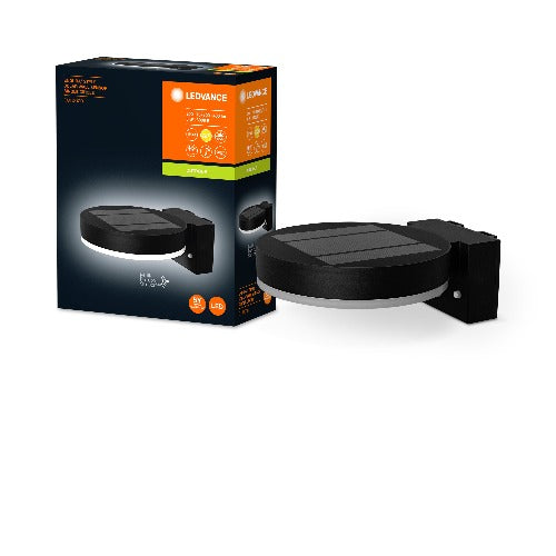 LEDVANCE ENDURA® Style Single Circle Solar LED Wandleuchte mit Sensor 6W / 3000K Warmweiß-Wandleuchten-LEDVANCE Shop