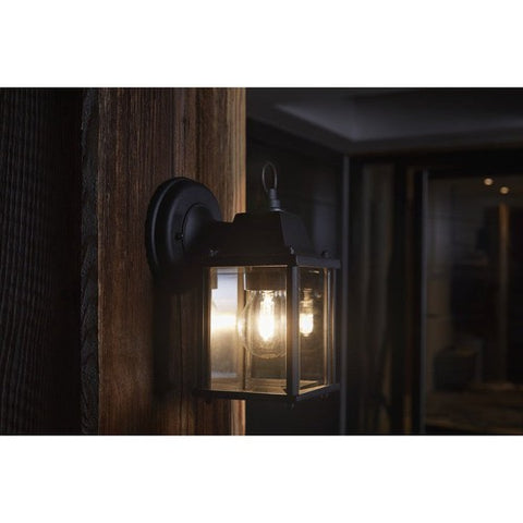 LEDVANCE LED Wand- und Deckenleuchte, Leuchte für Außenanwendungen, Sockel E27, Endura Classic Lantern SQ