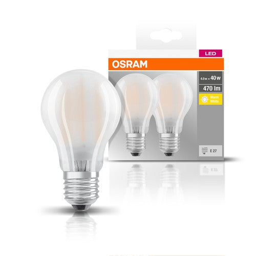 OSRAM LED-Lampe, Sockel: E27, Warm weiß, 2700 K, 7,50 W, Ersatz