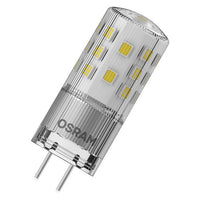 OSRAM LED Lampe PIN 12V klar (ex 40W) 4W / 2700K Warmweiß GY6.35