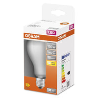 OSRAM LED STAR Classic A LED Lampe matt (ex 150W) 19W / 2700K Warmweiß E27
