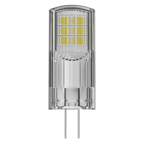 OSRAM LED Lampe PIN dimmbar klar 12V (ex 40W) 4,5W / 2700K Warmweiß GY