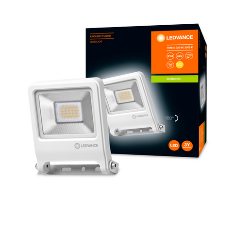 LEDVANCE ENDURA® FLOOD Warm White 20 W 3000 K WT