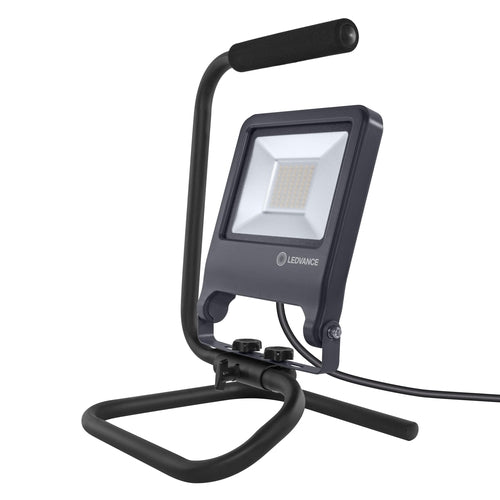 LEDVANCE Leuchte, Außenleuchte, WORKLIGHTS S-STAND / 50 W, 220…240 V, Ausstrahlungswinkel: 120°, Cool White, 4000 K, Gehäusematerial: Aluminum/Steel-LEDVANCE-LEDVANCE Shop