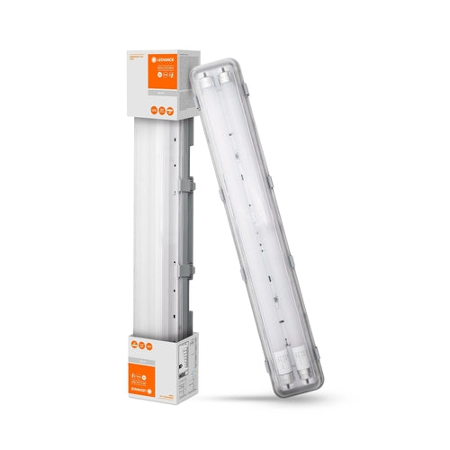 LEDVANCE Lichtband-Leuchte LED: für Decke, G13, SUBMARINE® / 16 W, 220…240 V, Ausstrahlungswinkel: 140°, Cool White, 4000 K, Gehäusematerial: Acrylnitril-Butadien-Styrol-Copolymer (ABS), IP65-LEDVANCE-LEDVANCE Shop