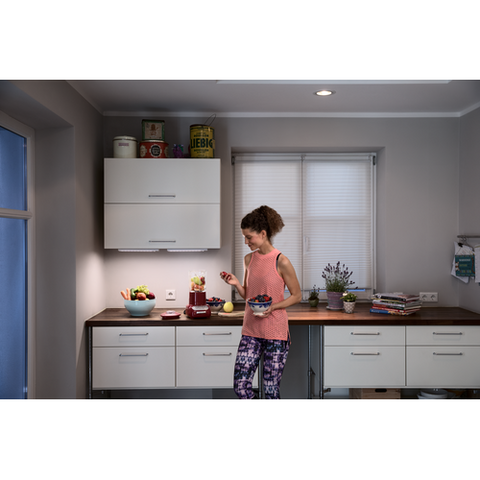LEDVANCE Lichtband-Leuchte LED: für Schrankunterseiten, Linear LED Turn / 10 W, 220…240 V, Warm White, 3000 K, Gehäusematerial: Aluminium, IP20-LEDVANCE-LEDVANCE Shop