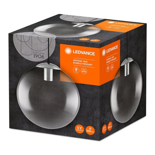 LEDVANCE Pendelleuchte für Decke, E27, Vintage 1906® Bubble / 220…240 V, Gehäusematerial: Glas, IP20-LEDVANCE-LEDVANCE Shop