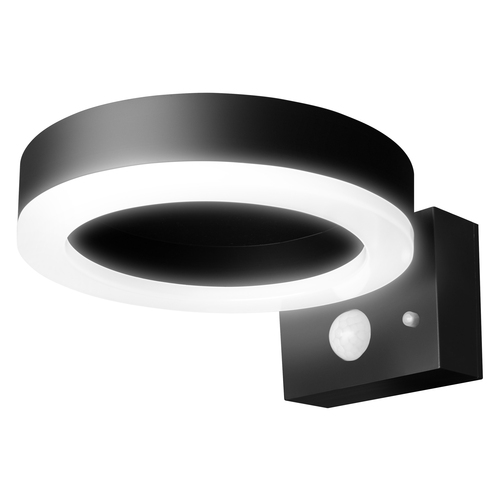 Single LEDVANCE mit Sensor Circle Solar Wandleuchte LED ENDURA® Style